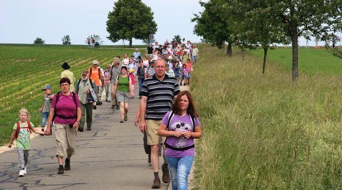 Riesiger Besucherandrang beim Wittlinger Hartburren.