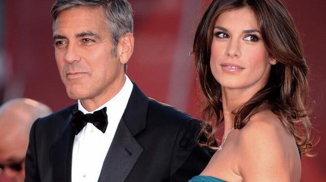 George Clooney und Elisabetta Canalis waren fast zwei Jahre zusammen. 