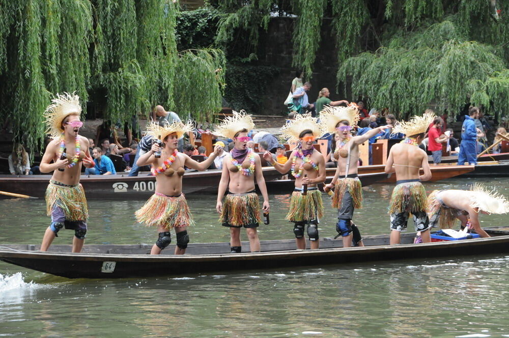 Stocherkahnrennen Tübingen 2011