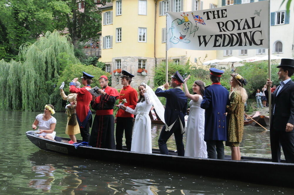 Stocherkahnrennen Tübingen 2011