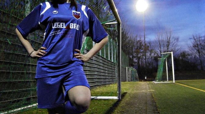 Toughe Pose: Das Foto »soccer girly« wurde ausgezeichnet. FOTO: PASCALE GRAMMER