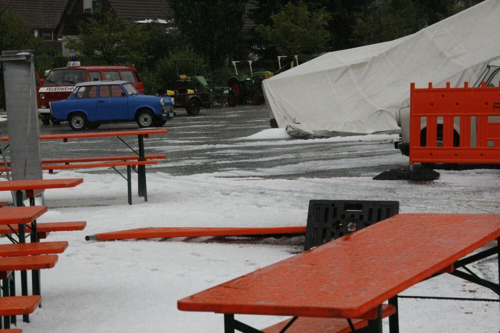 Unwetter Engstingen Juli 2011