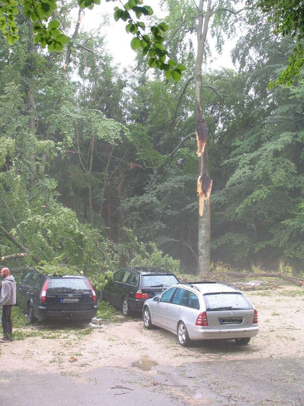 Unwetter Bärenhöhle Juli 2011