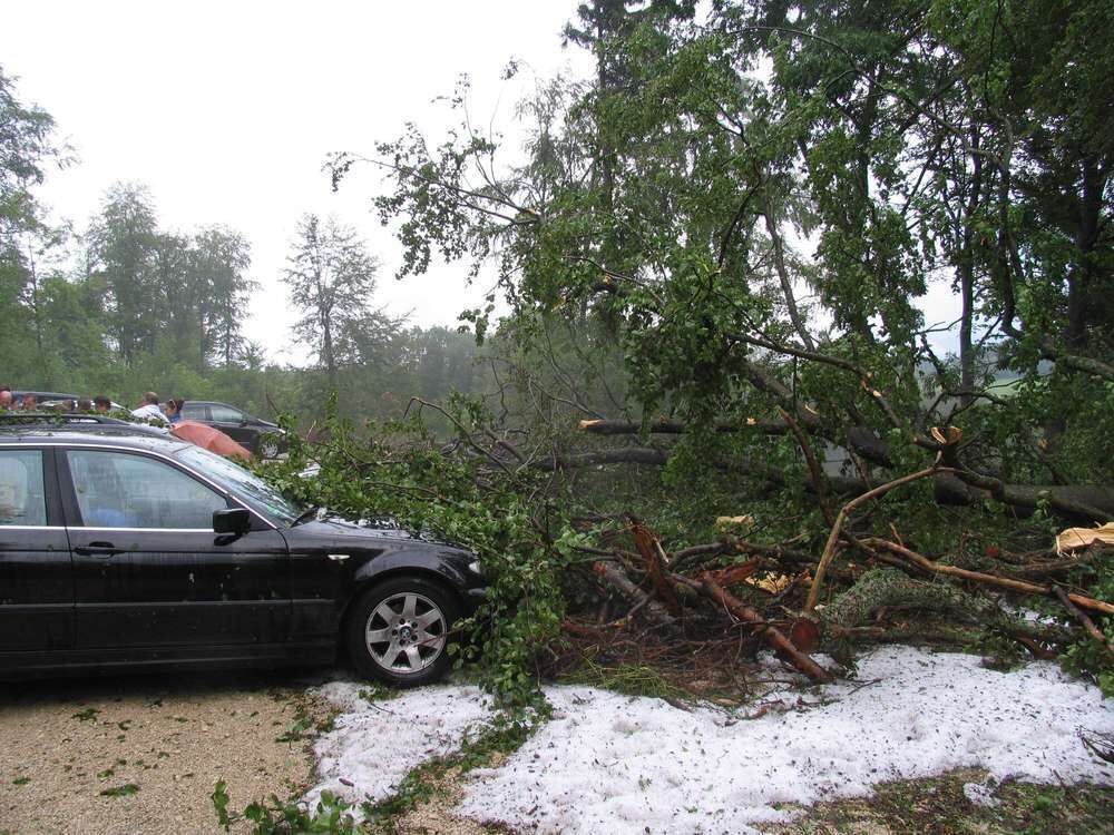 Unwetter Bärenhöhle Juli 2011