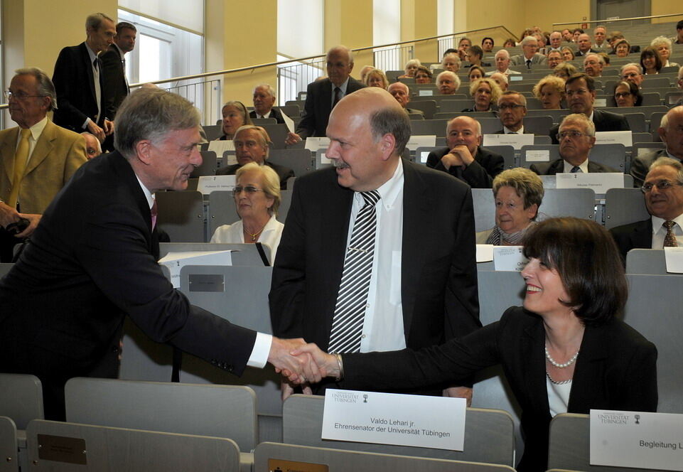 Horst Köhler Ehrensenator Universität Tübingen