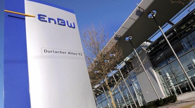 Firmenzentrale der EnBW in Karlsruhe.