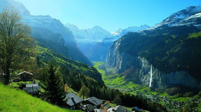 Die Berner Alpen hinterlassen bleibende Eindrücke bei ihren Besuchern.