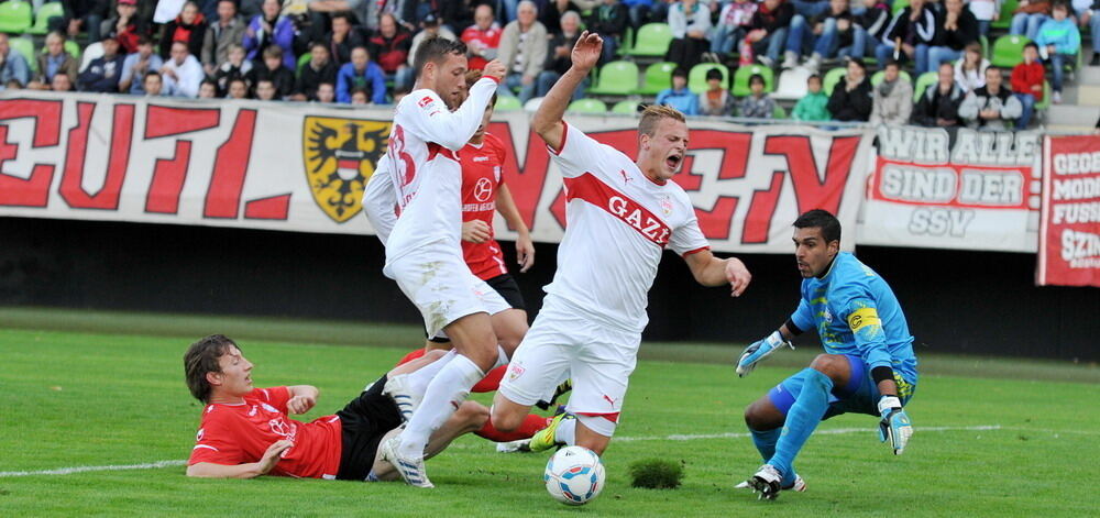 SSV Reutlingen gegen VfB Stuttgart 9. August 2011