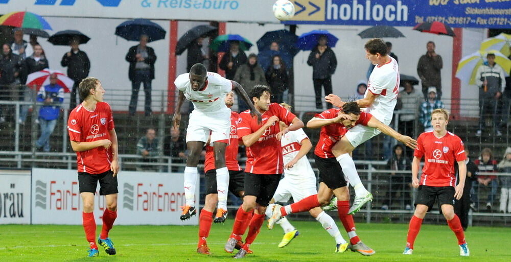 SSV Reutlingen gegen VfB Stuttgart 9. August 2011