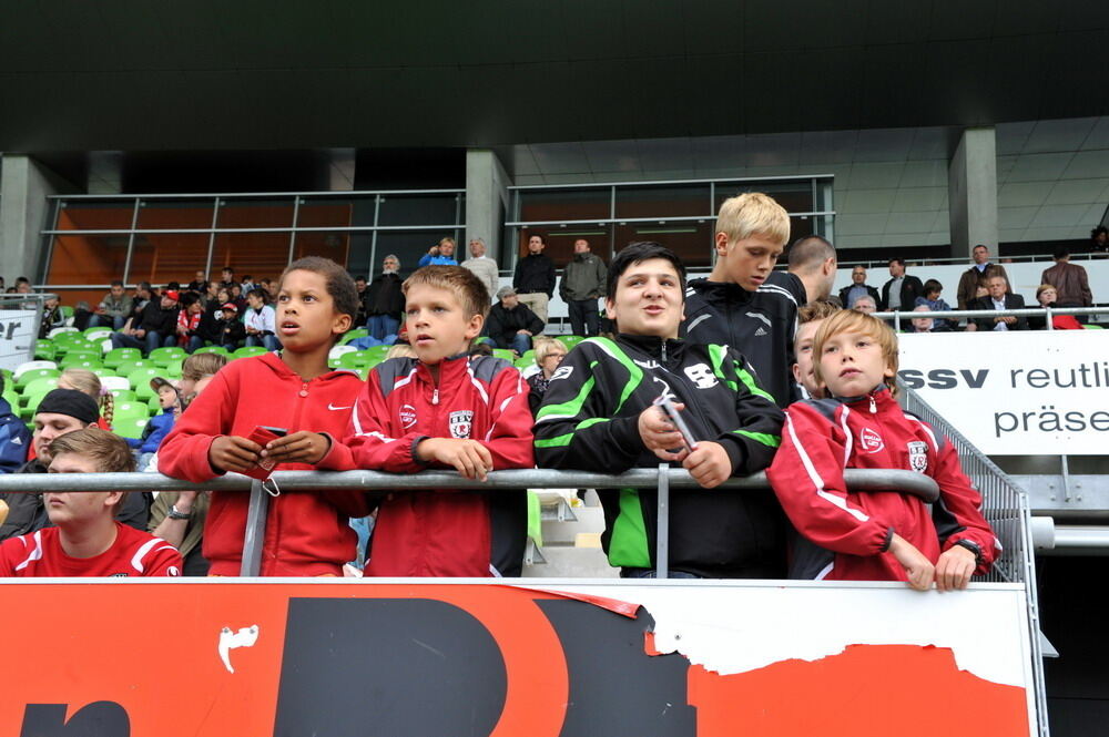 SSV Reutlingen gegen VfB Stuttgart 9. August 2011