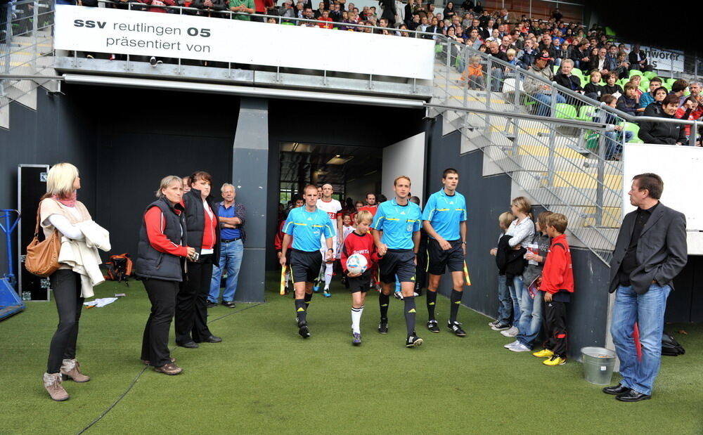 SSV Reutlingen gegen VfB Stuttgart 9. August 2011