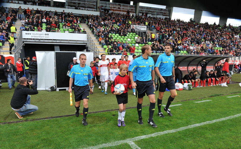 SSV Reutlingen gegen VfB Stuttgart 9. August 2011