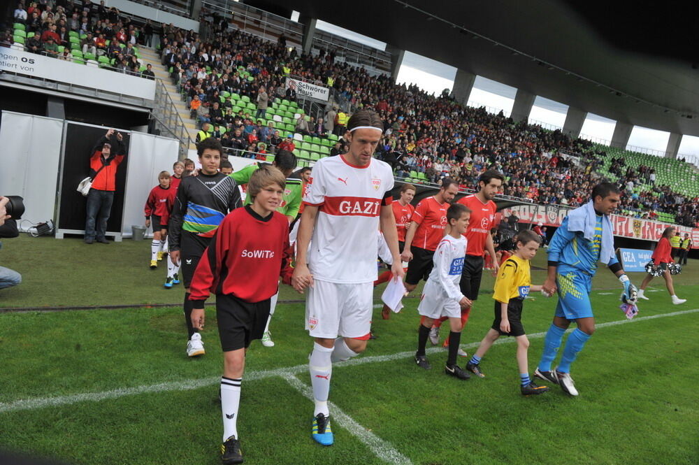 SSV Reutlingen gegen VfB Stuttgart 9. August 2011