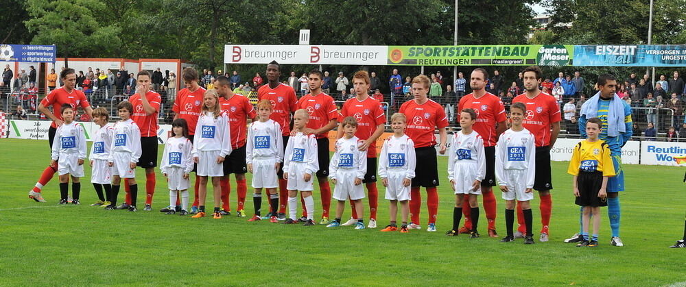 SSV Reutlingen gegen VfB Stuttgart 9. August 2011