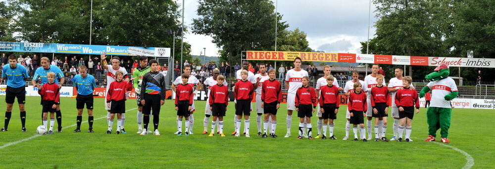 SSV Reutlingen gegen VfB Stuttgart 9. August 2011