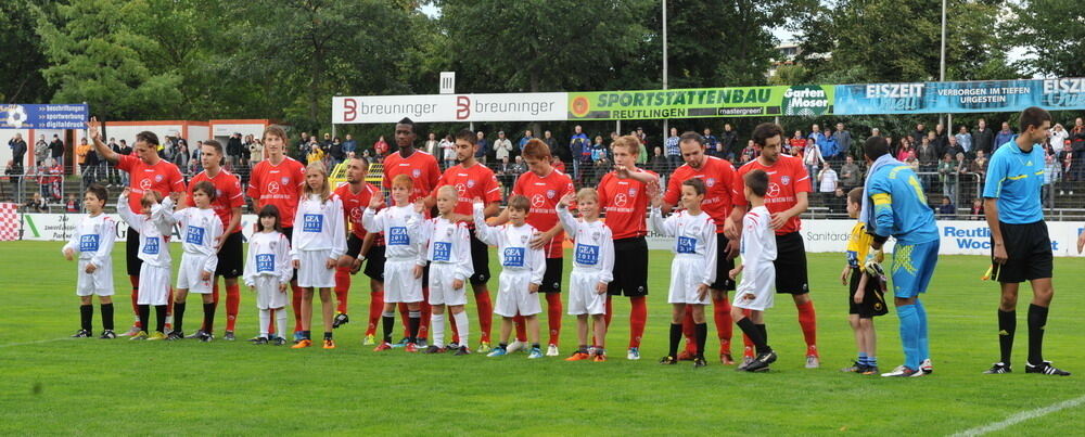 SSV Reutlingen gegen VfB Stuttgart 9. August 2011