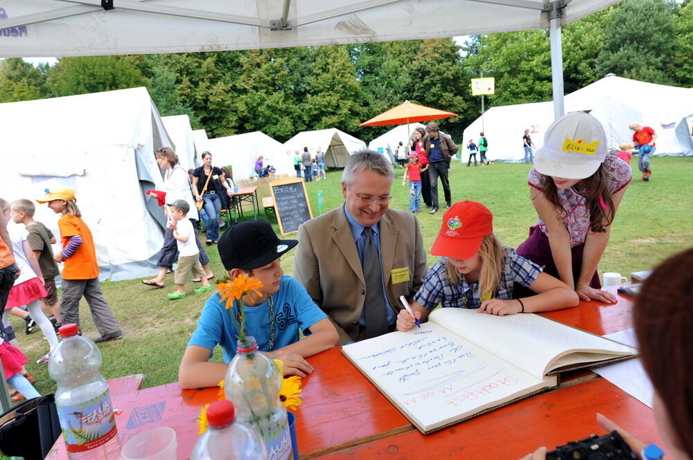 Kinderspielstadt Burzelbach Fest August 2011