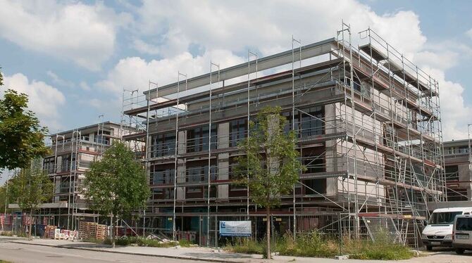 Der Rohbau ist weit fortgeschritten: In der neuen Pflegeeinrichtung »Haus Georgenberg« entstehen 67 Einzelzimmer. FOTO: RAH