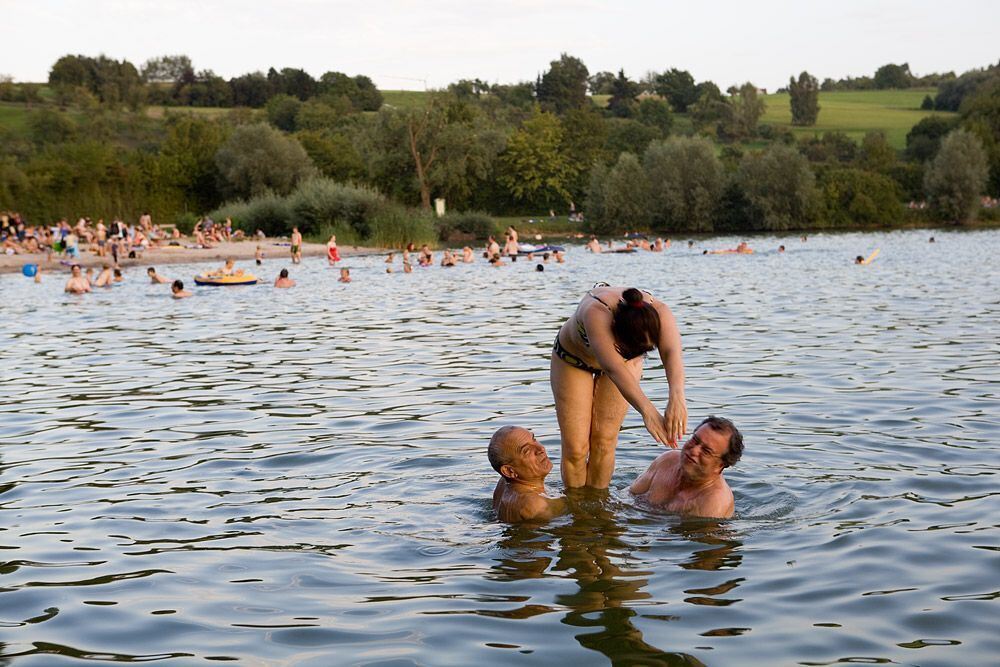 Der Aileswasensee in Neckartailfingen August 2011