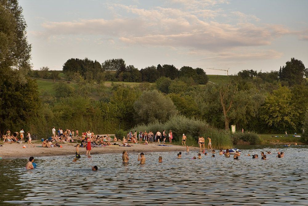 Der Aileswasensee in Neckartailfingen August 2011