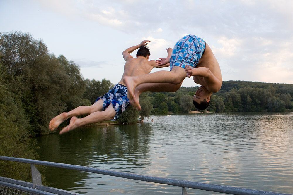 Der Aileswasensee in Neckartailfingen August 2011