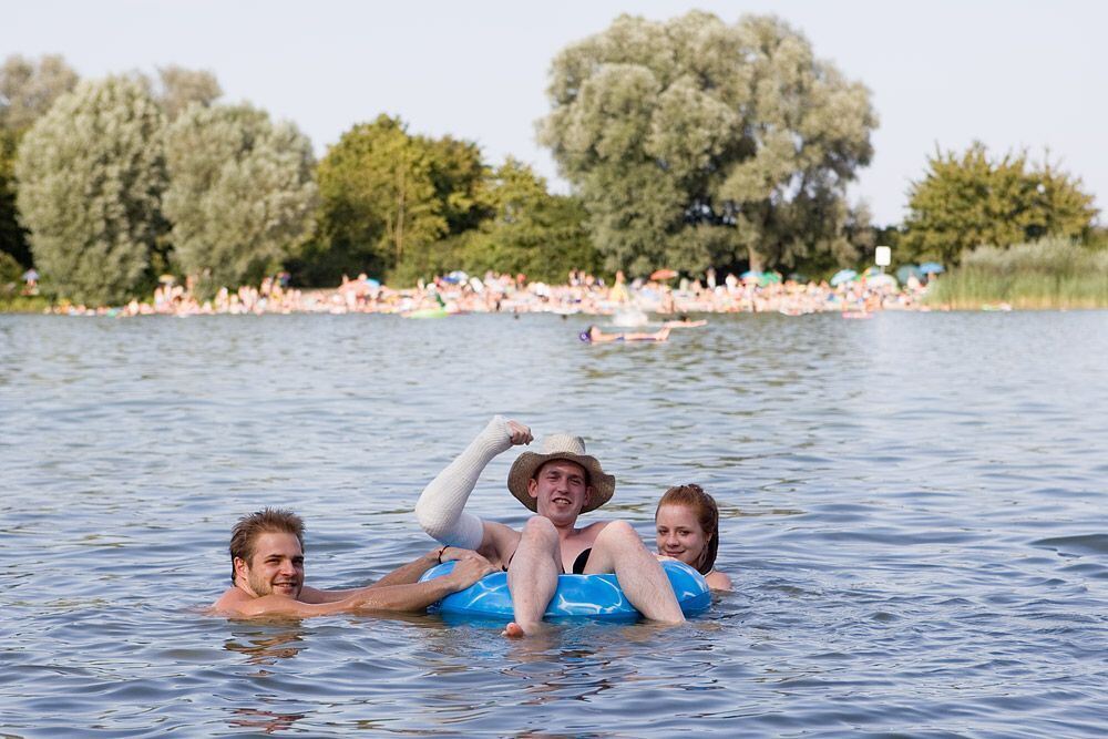 Der Aileswasensee in Neckartailfingen August 2011