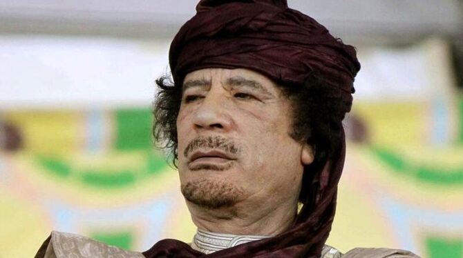 Der libysche Staatspräsident Muammar al-Gaddafi (Archivbild von 2009).