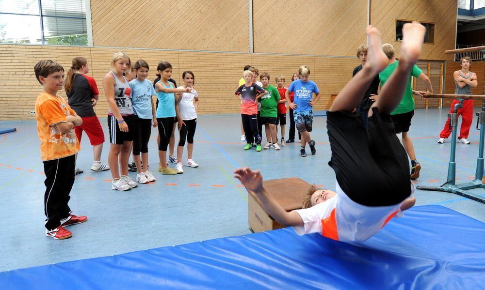 Sportcamp beim TSV Betzingen September 2011