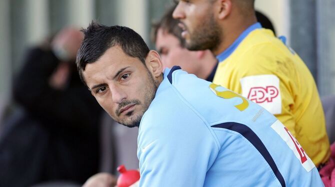 Bestreitet heute im Kreuzeiche-Stadion gegen Kehl sein erstes Punktspiel für den SSV: Angelo Vaccaro. FOTO: EIBNER