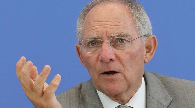 Finanzminister Schäuble hält eine Rettung Griechenlands für unbedingt erforderlich.