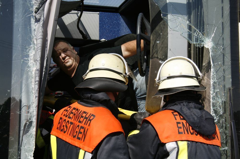 Großübung Feuerwehr Engstingen September 2011