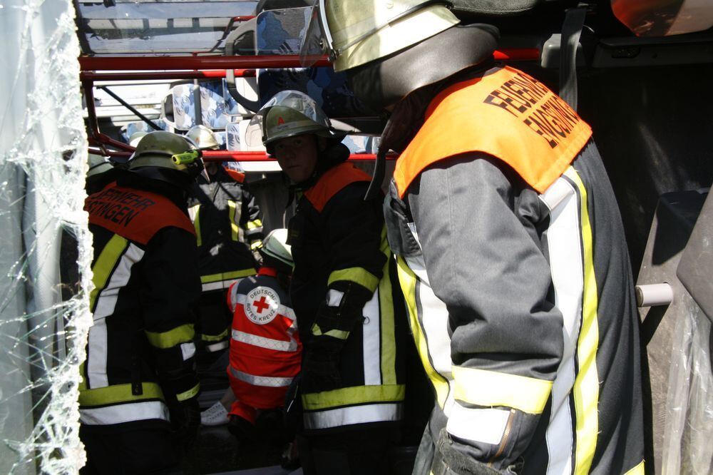 Großübung Feuerwehr Engstingen September 2011