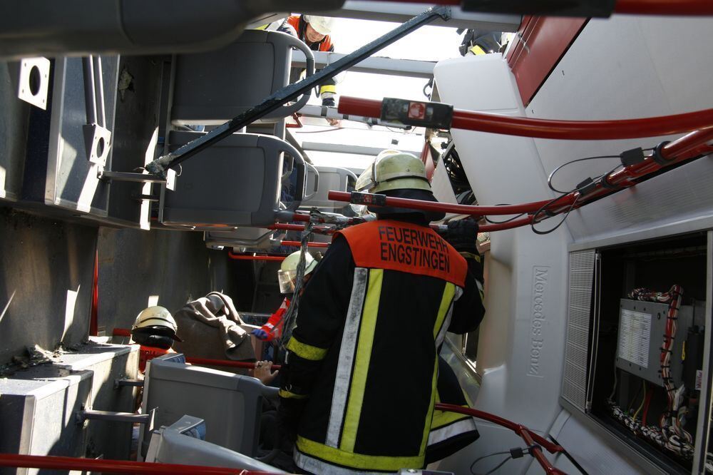 Großübung Feuerwehr Engstingen September 2011