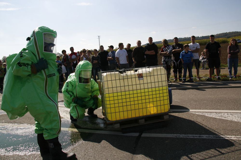 Großübung Feuerwehr Engstingen September 2011