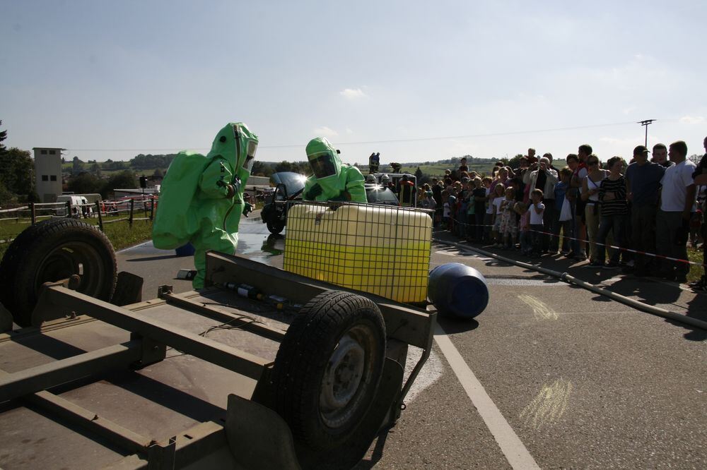 Großübung Feuerwehr Engstingen September 2011