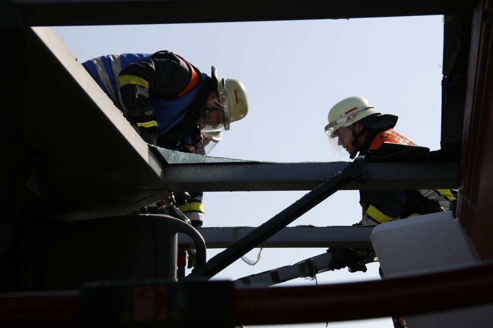 Großübung Feuerwehr Engstingen September 2011