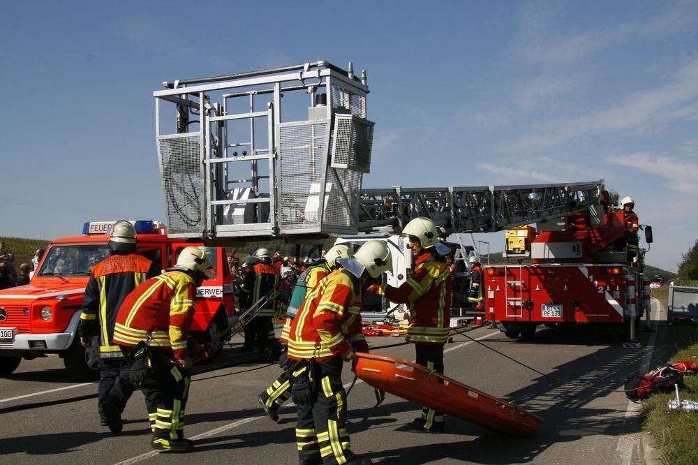 Großübung Feuerwehr Engstingen September 2011