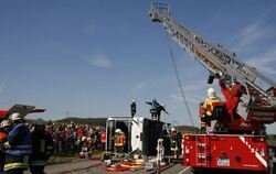 Großübung Feuerwehr Engstingen September 2011