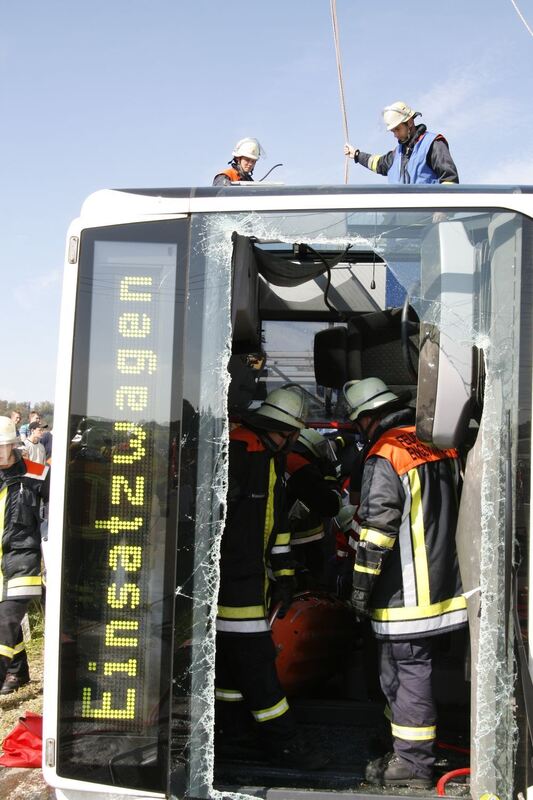 Großübung Feuerwehr Engstingen September 2011