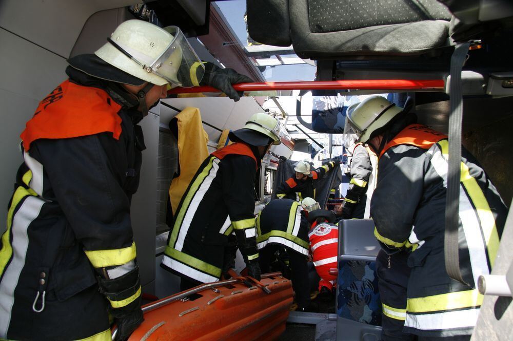 Großübung Feuerwehr Engstingen September 2011