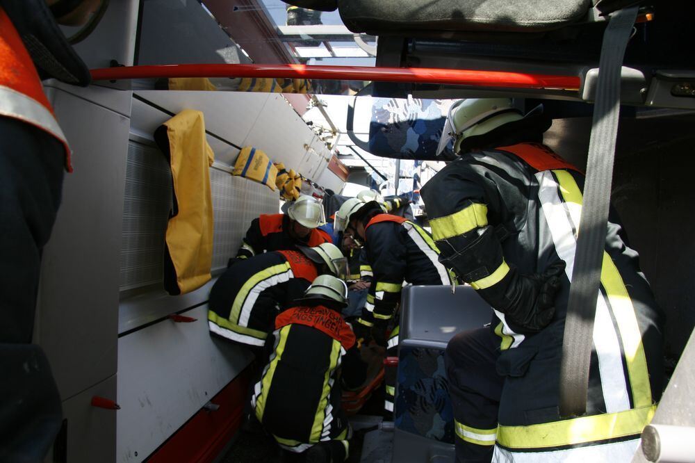 Großübung Feuerwehr Engstingen September 2011