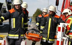 Großübung Feuerwehr Engstingen September 2011