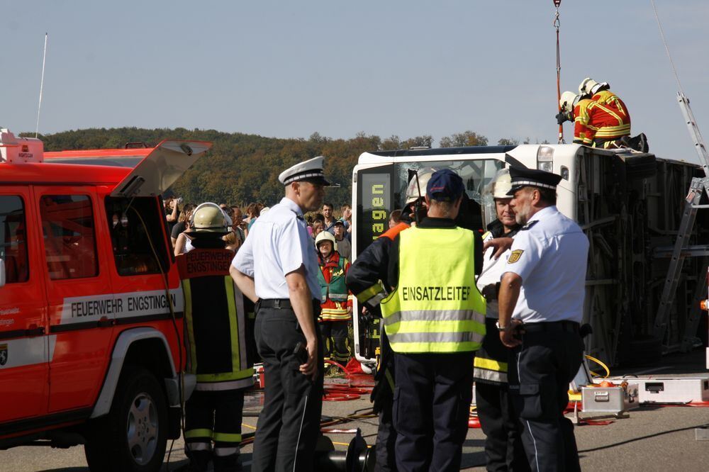 Großübung Feuerwehr Engstingen September 2011