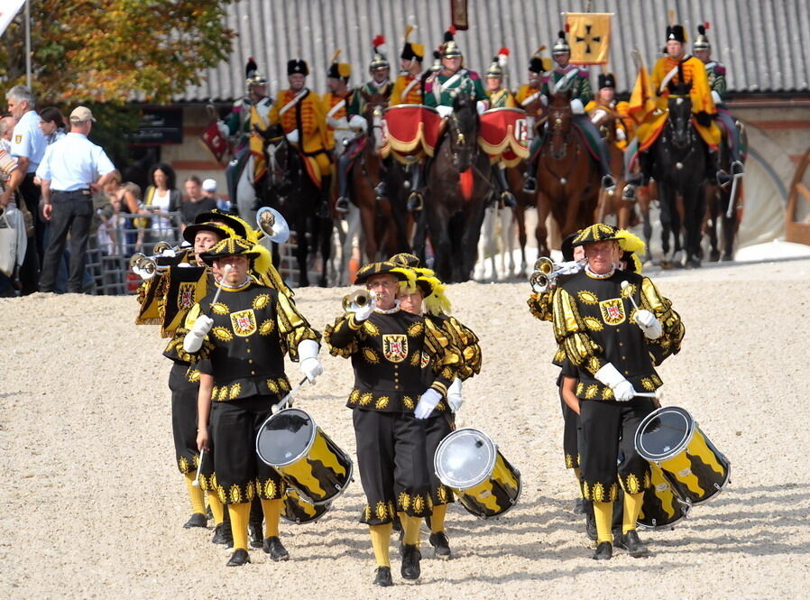 Hengstparade Marbach September 2011