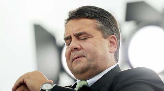 SPD-Chef Sigmar Gabriel dringt auf eine rasche Einführung der Finanztransaktionssteuer.