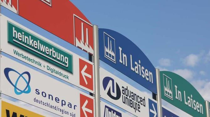 Wo geht es lang im »Laisen«? Die gute Lesbarkeit, auch von Weitem, war oberste Prämisse beim neuen Leitsystem. FOTO: HEINKELWERB