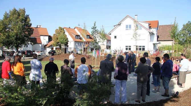 »Das ist ein tolles Bürgerprojekt«, sagte Hülbens Bürgermeister Siegmund Ganser bei der Einweihung des »neuen« Schempp-Areals am