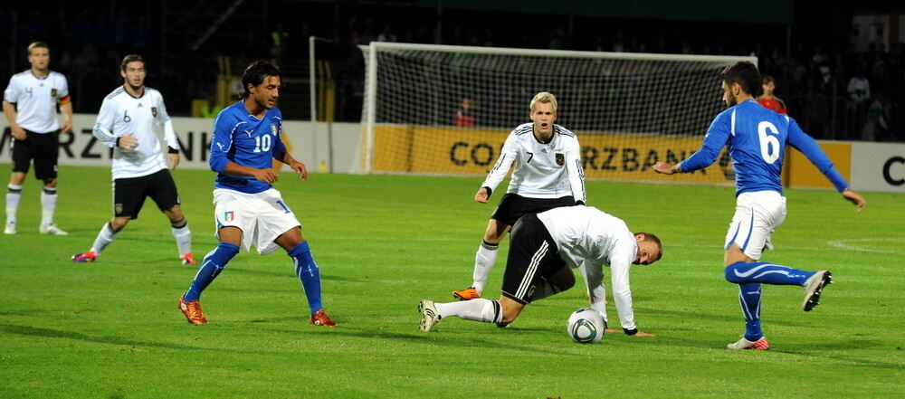 U 20 Länderspiel Deutschland-Italien Kreuzeiche