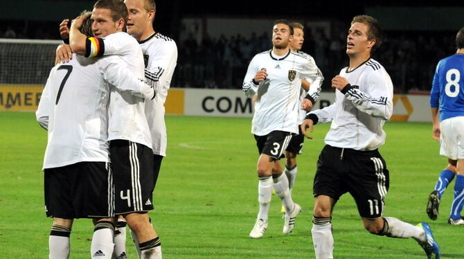 U 20 Länderspiel Deutschland-Italien Kreuzeiche