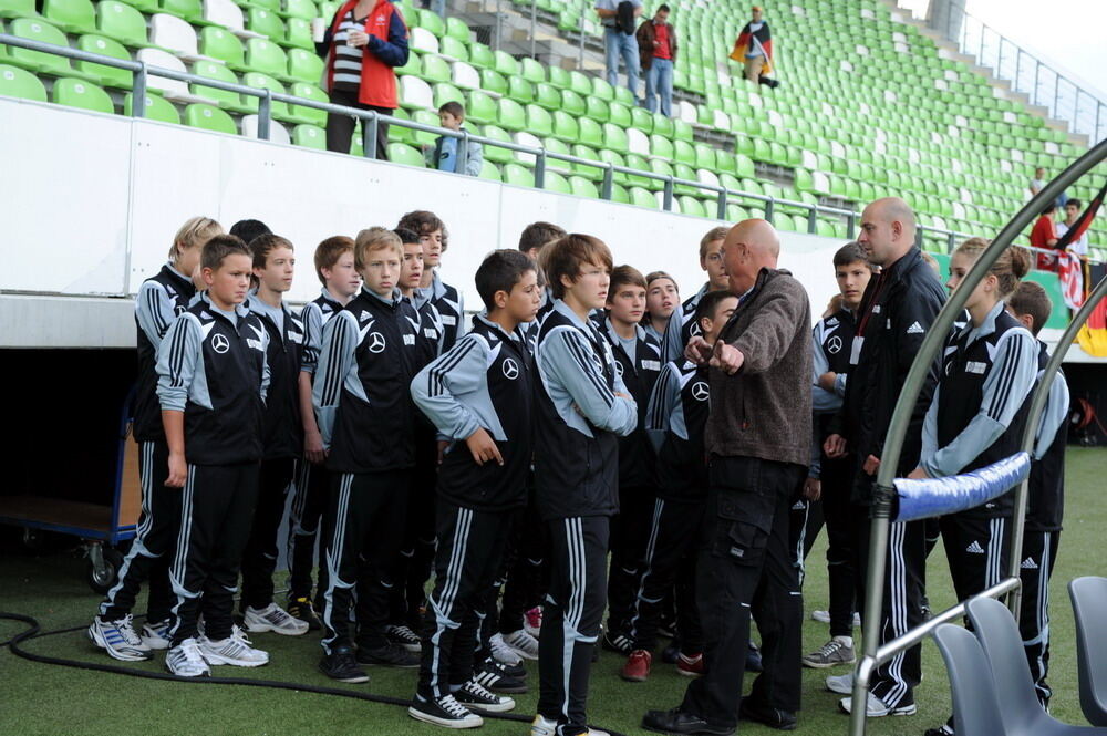 U 20 Länderspiel Deutschland-Italien Kreuzeiche